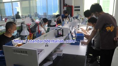 Standard Dental Lab Co., Limited 製造者の生産ライン